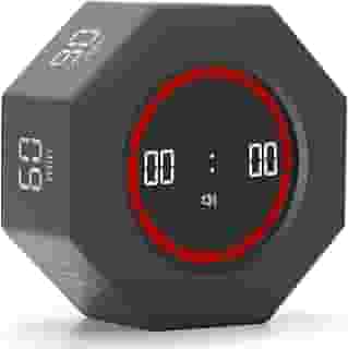 Temporizador de Contagem Regressiva Visual, Temporizador de Cubo, Temporizador de Mesa com Sensor de Gravidade, Temporizador de Contagem Regressiva Visual 1, 3, 5, 15, 30, 60, 90 Minutos