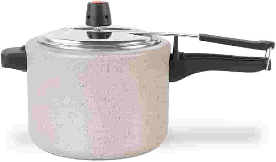 Brinox - Panela de Pressão Antiaderente Ceramic Life 4,5L Vapt - Vanilla