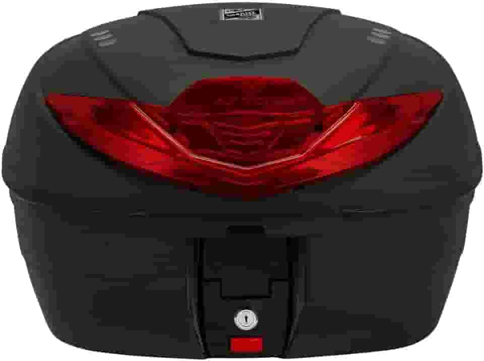 Bauleto 35 Litros New Smart Box 4 Universal Lente Vermelha