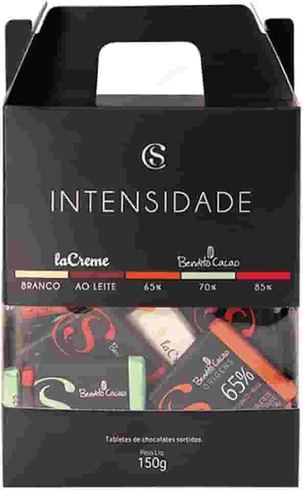 Caixa Intensidade Tabletes 150g Cacau Show