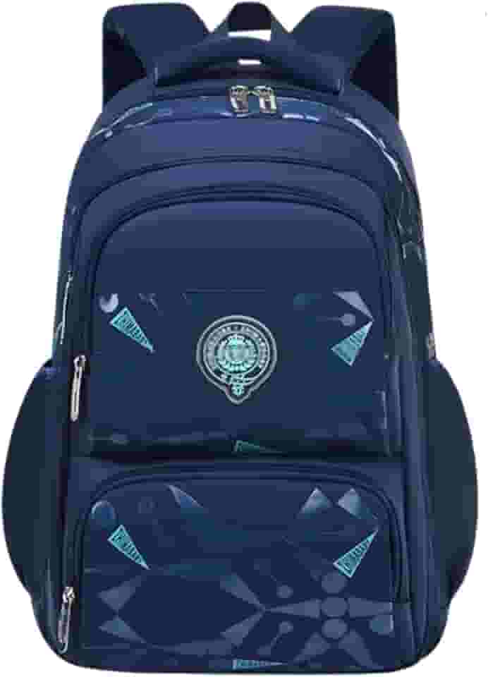 Mochila Masculina Bolsa Escolar Infantil Meninos Grande Espaço Lápis Fichario Notebook