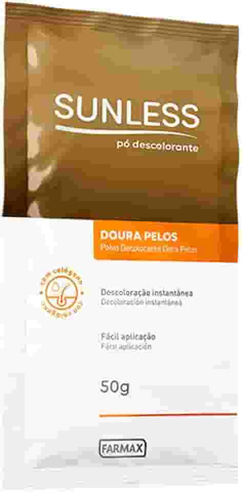 PÓ DESCOLORANTE DOURA PELOS SUNLESS FARMAX 50G