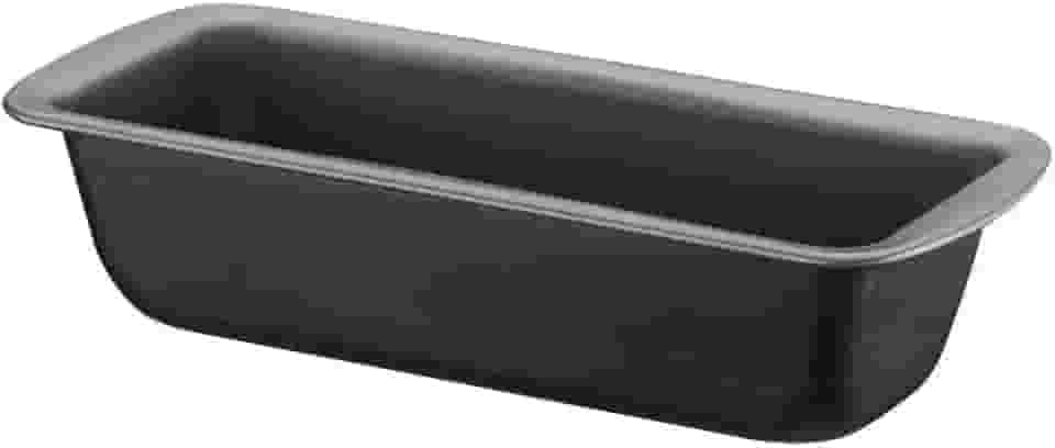 Tramontina 20069022 Forma para Pão e Bolo de Alumínio com Revestimento Interno Antiaderente, Grafite, 22 cm