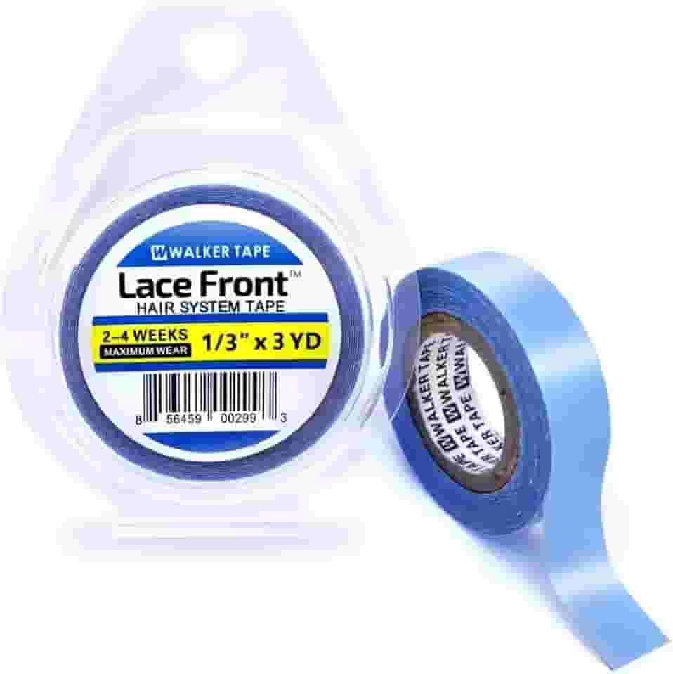 Fita Adesiva Capilar Mega Hair - Extra Forte para Prótese e Lace Front - Fixação Segura (3 metros / 0,8cm)