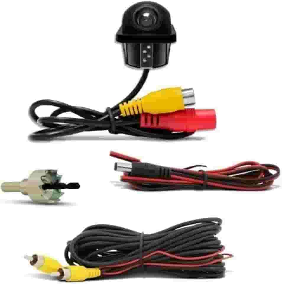 Câmera de Ré Automotiva Universal Tartaruga JR8 Imports