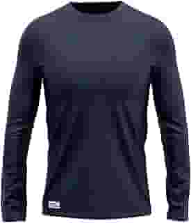 Camiseta Masculina Lisa Algodão Premium Manga Longa MXC BRASIL