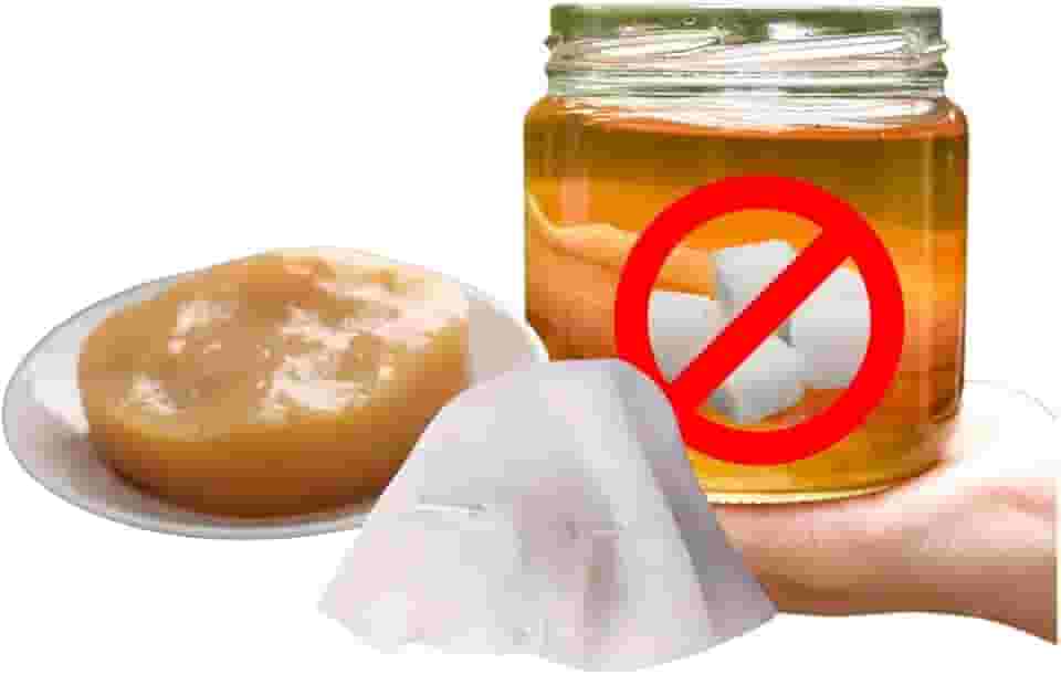 Kombucha Zero Açúcar Jun Chá Colonia Viva Ganhe Tampa Voal