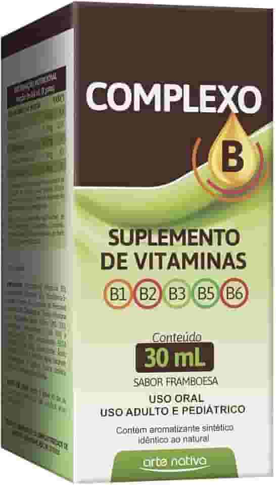 Complexo B Arte Nativa Gotas Framboesa 30mL