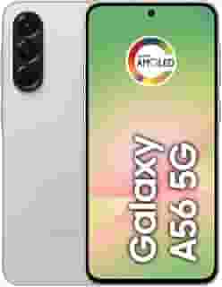 Smartphone Samsung Galaxy A56 5G 256GB, 8GB RAM, Câmera 50MP, IP67, Super AMOLED 6.7', Recursos AI, Cinza