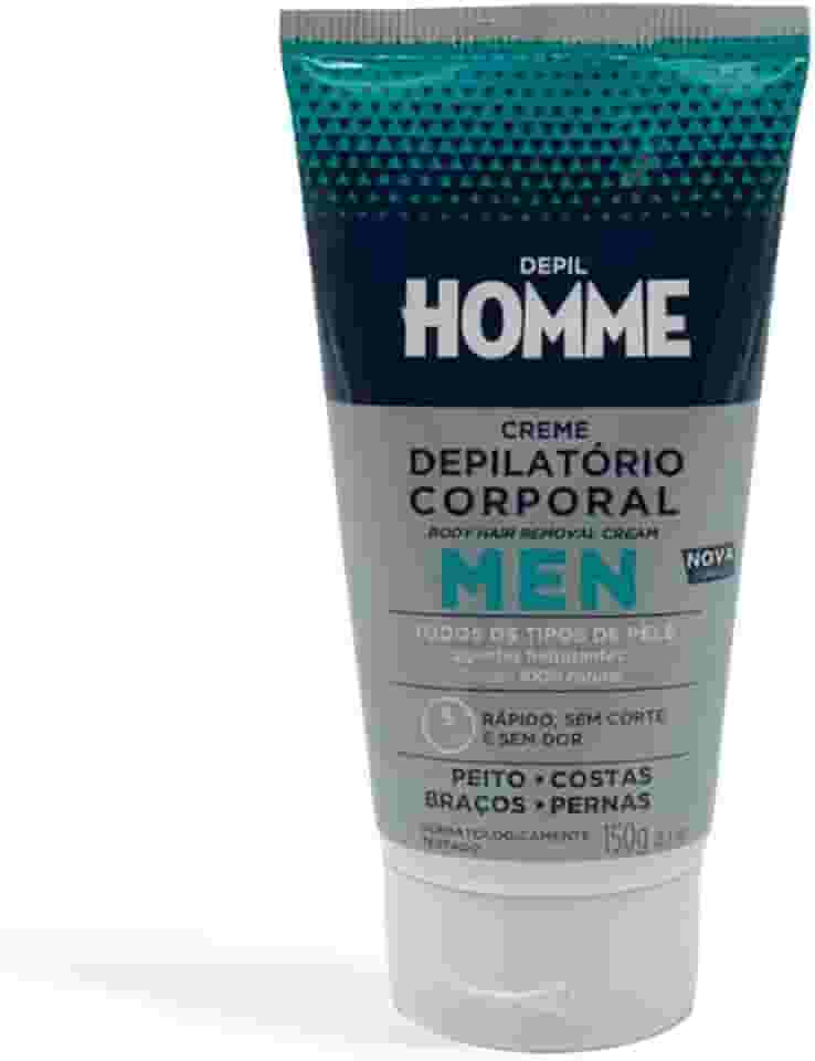 Creme Depilatório Masculino, Depil Homme, 150G