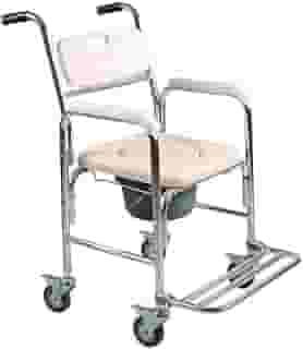 Cadeira de Banho Superlux Rodas De Aço Mba003Super