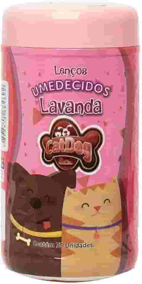 LENÇO UMEDECIDO CATDOG - LAVANDA Catdog para Cães