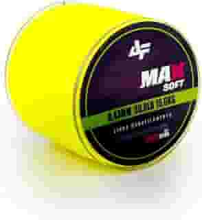 Linha de Pesca Tamba Max Soft, Monofilamento 500m, Amarelo, Alta Resistência