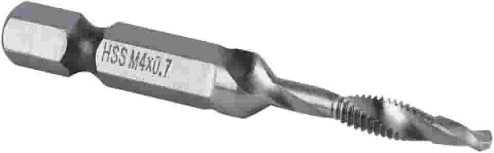 Conjunto de brocas cônicas antiintegradas para trabalhadores de ferro de metal macio M4 pontas de torneira com alça hexagonal de alta dureza e transmissão mecânica