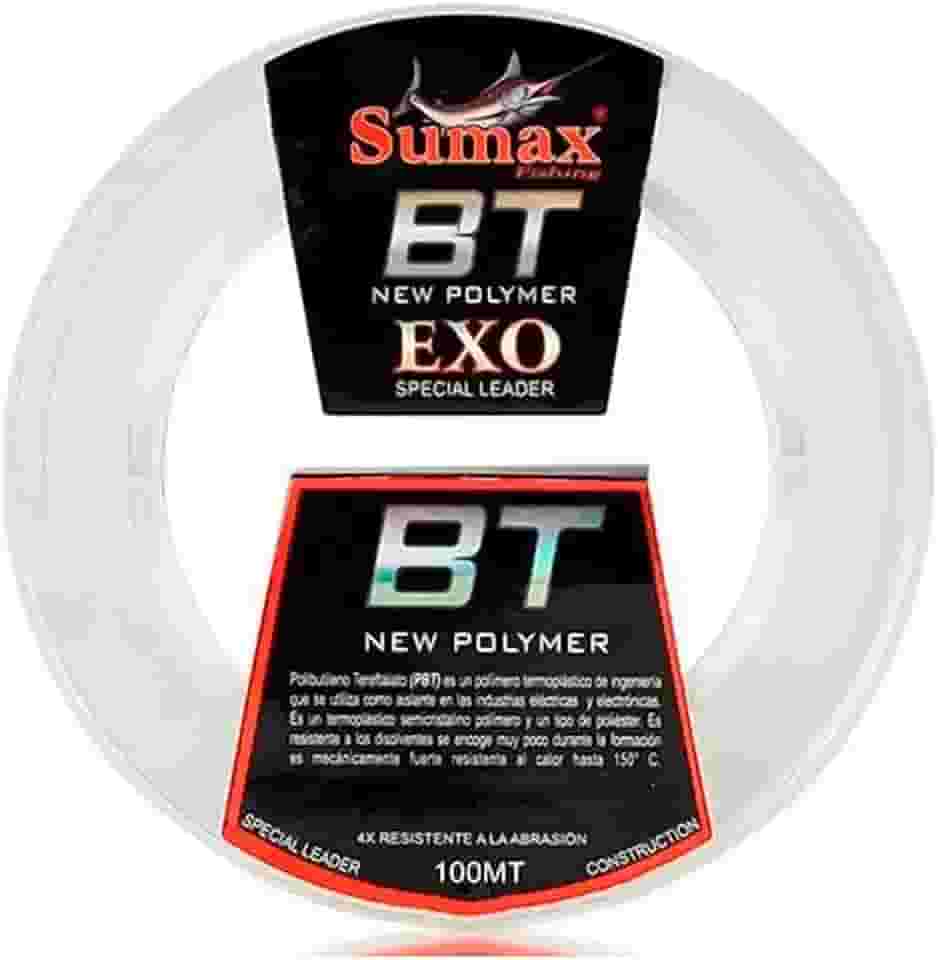 LINHA SUMAX ESPECIAL LEADER FLUORCARBONO EXO BT - 100M 0.35MM - 25LB