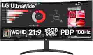 Monitor LG 34' 100Hz 5ms UltraWide Curvo 34WR50QC-B.AWZM