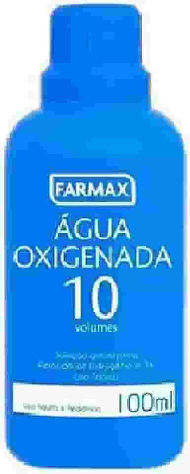 Agua Oxigenada 10% Vol, Transparente, Farmax, 100 ml