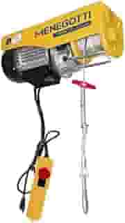 Talha elétrica capacidade 150/300 kg elevação de até 12 metros - Prime V2 - Menegotti (220V)