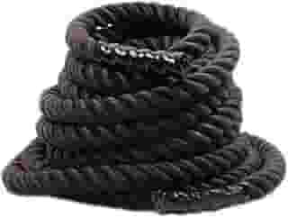 Corda Naval 9m de comprimento 38mm de espessura para Exercícios Academia Cross com Proteção Mãos Premium Rubber Fit