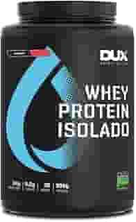 Whey Protein Isolado Morango Pote 900g – Contribui para os Resultados e Auxilia a Recuperação Muscular – Dux Human Health