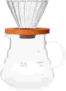 Kit Preparo de Café Especial Com Suporte Para Filtro de Papel + Jarra Vidro Borossilicato 800ml