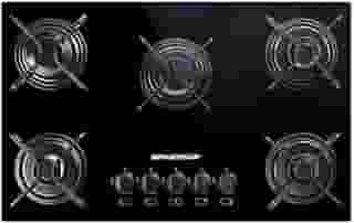 Cooktop 5 bocas Brastemp com grades piatina e acendimento automático - BDD75AE BIVOLT