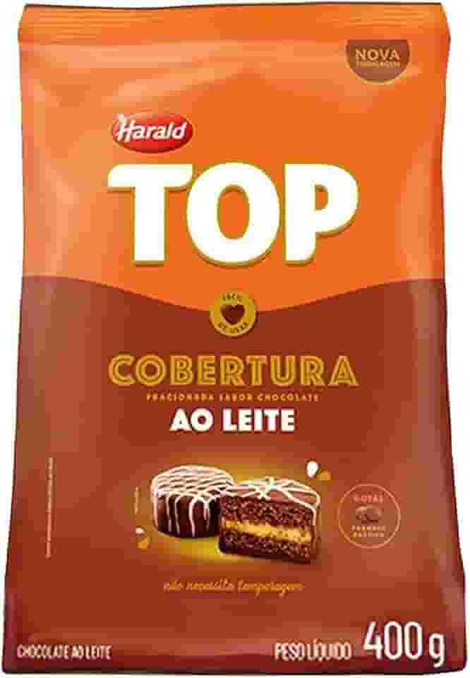 Cobertura Fracionada Top Ao Leite Gotas 400g Harald