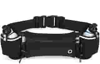 Cinto Hidratação Corrida Pochete Com 2 Garrafas Porta Celular Running Cinto De Hidratação Corrida Com 2 Garrafas 175ml cada