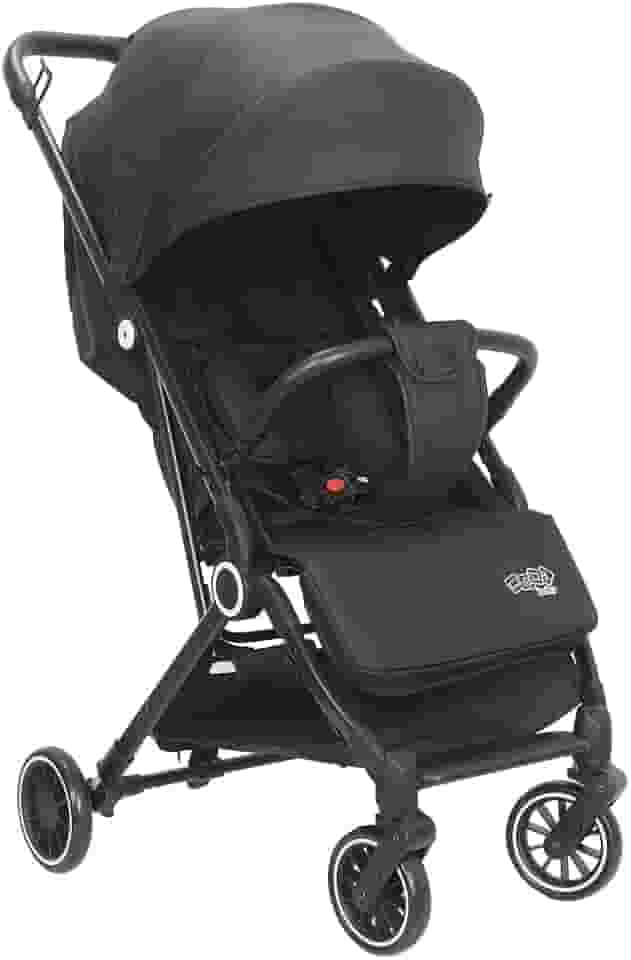 Carrinho de Bebê Passeio Vira Berço NIVI Maxi Baby (Preto)