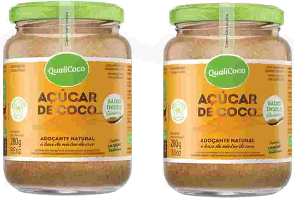 Kit 2X: Açúcar de Coco Qualicoco 280g