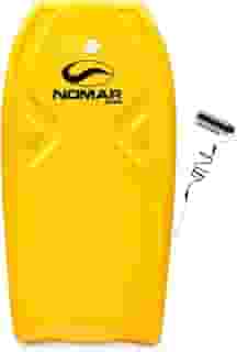 Prancha De Bodyboard Modelo Grande Master Amarela 105cm Nomar Surf
