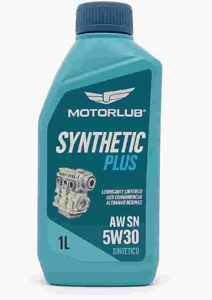 Oleo De Motor 5w30 Api Sn Sintético Plus 1 Litro