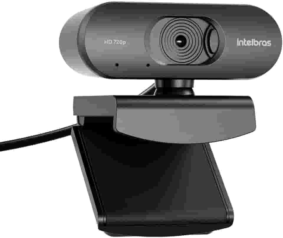 Webcam HD CAM 720p Preto Intelbras