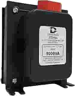 Transformador de voltagem 5000VA Bivolt Disoma 110V para 220V e 220V para110V Potente para Ar Condicionado Até 12000btus, AirFryer, Fogões Elétricos