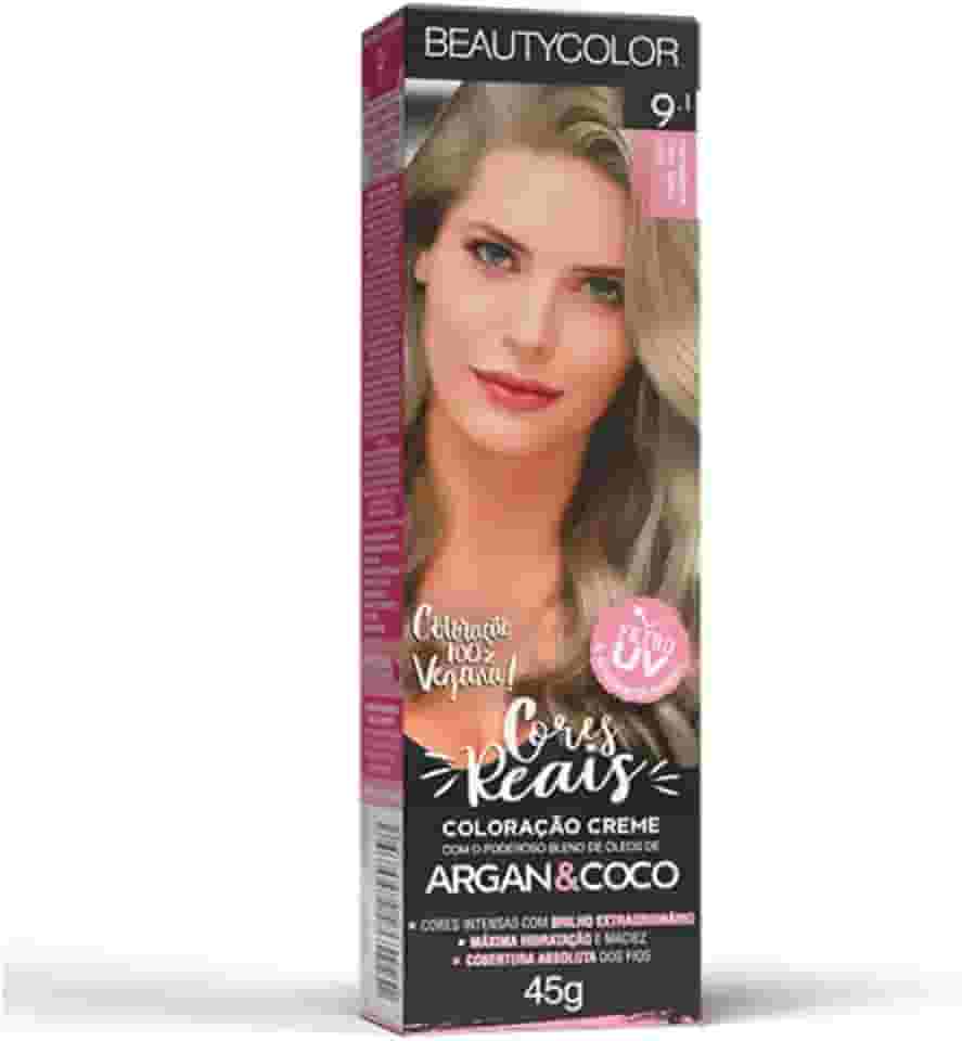 Coloração Individual BEAUTYCOLOR - 9.1 Louro Muito Claro Acinzentado