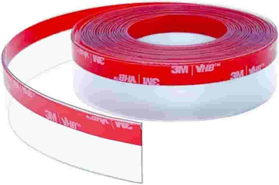 Fita Veda Fresta: Janela, Porta 1m Transparente Blindex (1M 3,5 CM DE LARGURA)