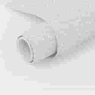 Papel de Parede 3D Cinza Claro Geometrico Adesivo Autocolante Rolo 5m x 45cm Sala Quarto