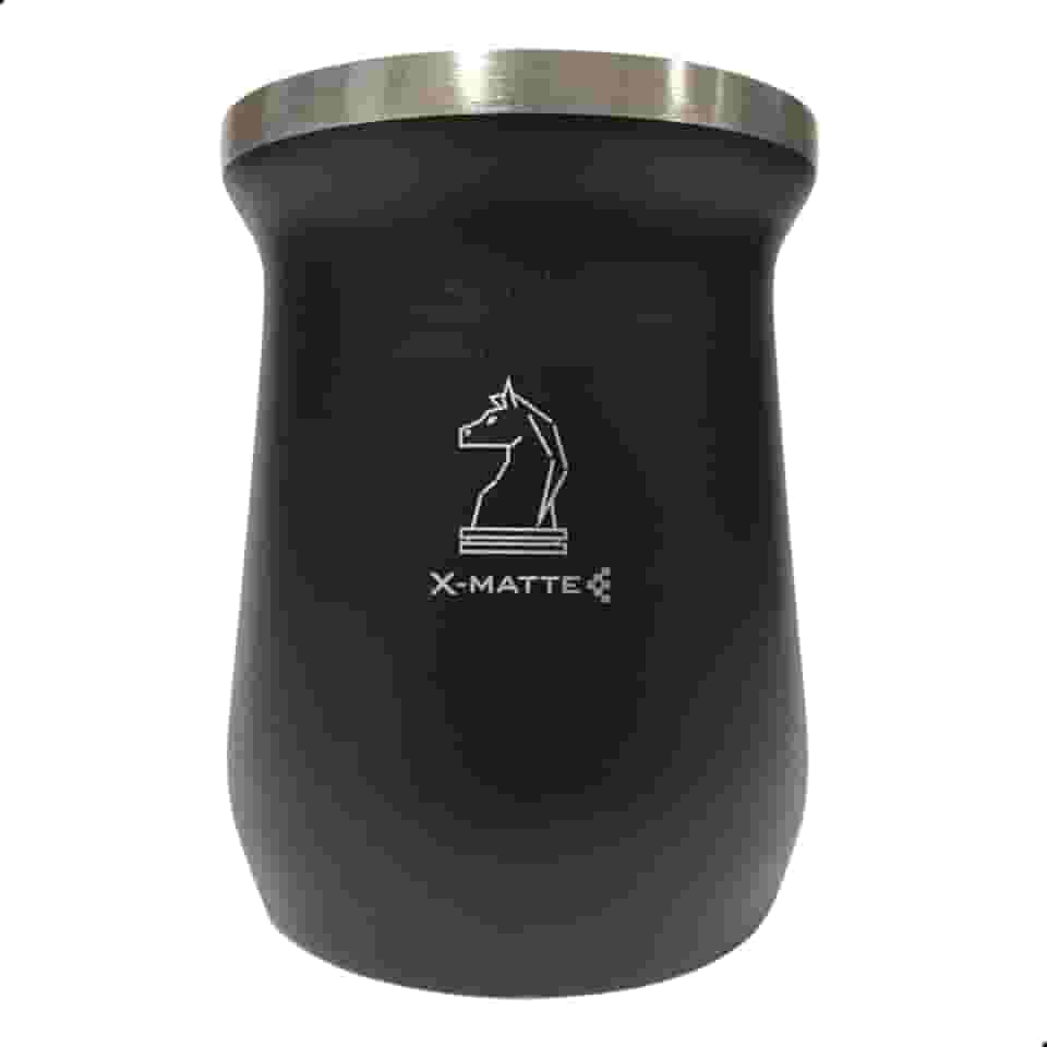 Cuia Térmica Mate Chimarrão Tererê De Aço Inoxidável Café Erva X-Matte