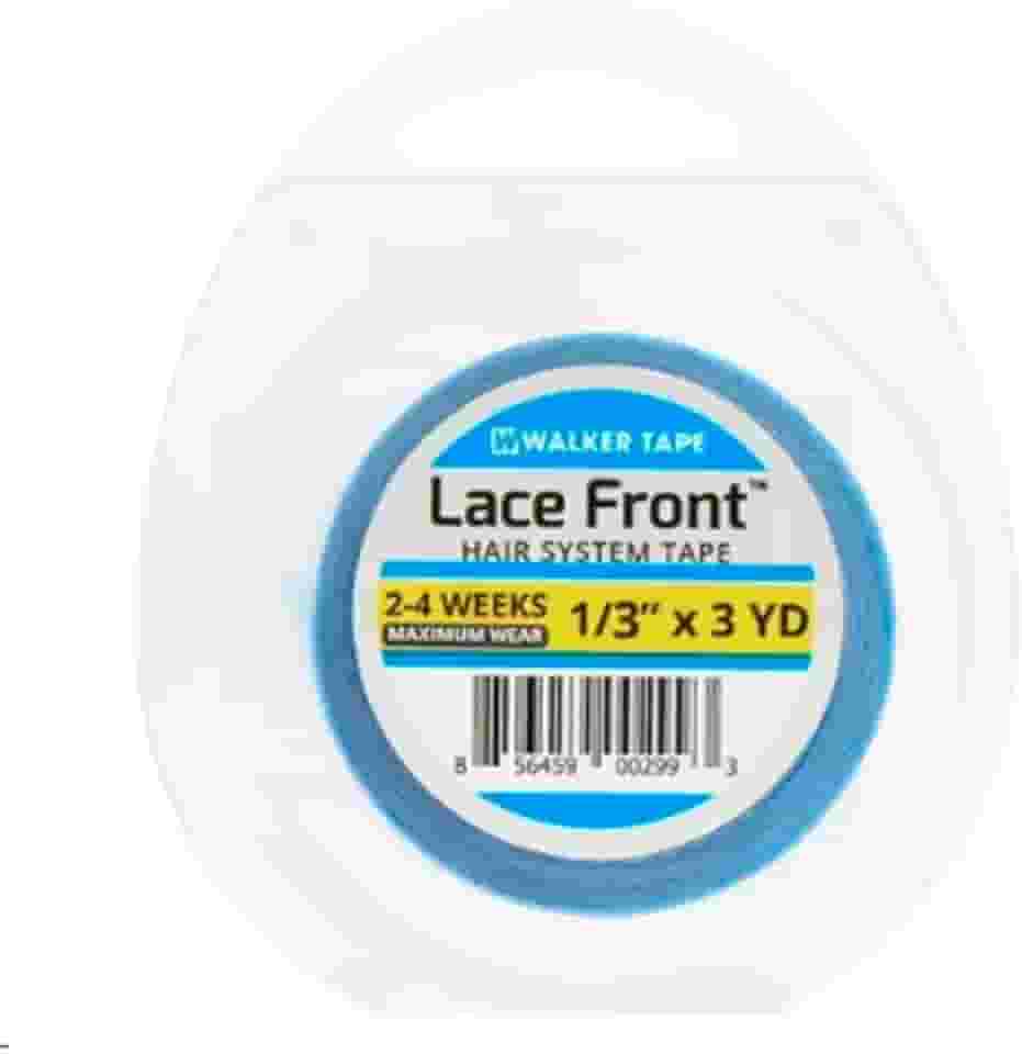 Fita Adesiva Capilar Mega Hair - Extra Forte para Prótese e Lace Front - (3 metros / 1,27cm) - Fixação Segura (3 metros / 0,8cm)