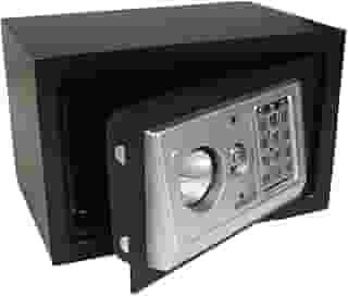 Cofre Eletrônico Digital Segredo Senha Chave Aço 30x20x20cm