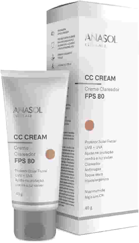 Clinicals CC Cream Facial FPS 80 40g - Anasol