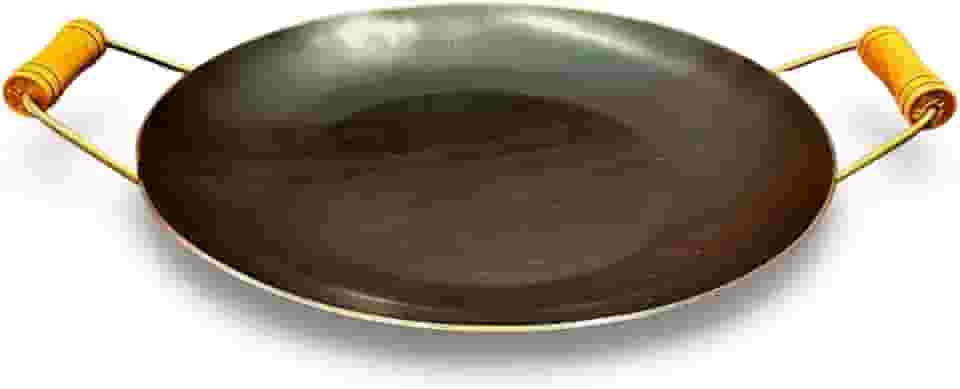 Disco de Arado Tacho Chapa Arredondada Aço com Cabo - 28cm