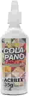 Cola Pano 35g com Bico Aplicador - Pacote com 1 unidade É A Escolha Ideal Para Suas Necessidades De Colagem Em Tecidos, Garantindo Uma Fixação Forte E Segura