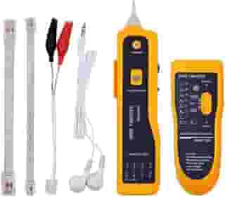 Rastreador de fios, localizador de linha RJ11 RJ45, testador de cabo portátil, rastreador de fio de telefone, Ethernet, detector de cabo de rede LAN para coleta de cabos de rede, testador