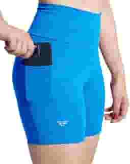 Shorts Academia Fitness Corrida Feminino Com Bolsos Cós Alto