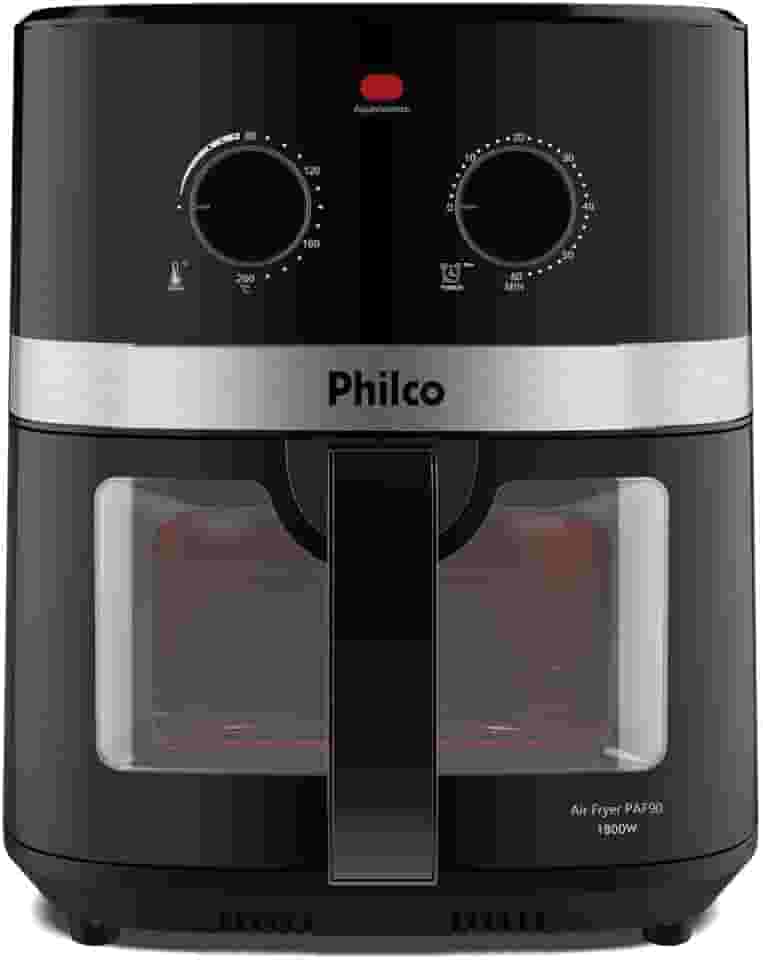 Fritadeira Air Fryer Philco 9L 1800W PAF90 Redstone 127V