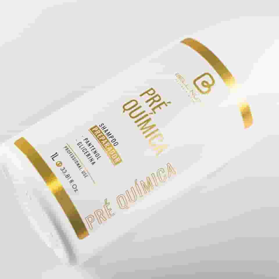 Shampoo Pré-Química (Antí-Resíduos) 1L Com Pantenol e Glicerina | Bell Nutry