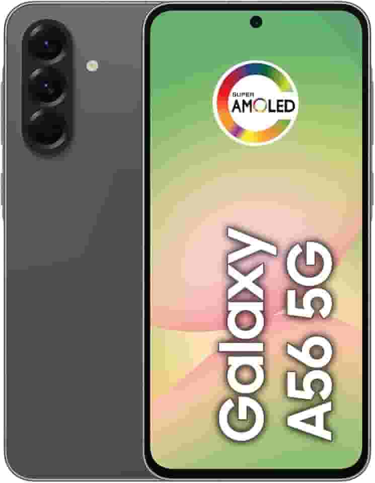 Smartphone Samsung Galaxy A56 5G 128GB, 8GB RAM, Câmera 50MP, IP67, Super AMOLED 6.7", Recursos AI, Preto