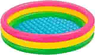 Piscina Por Do Sol, Intex, Rosa/Amarelo/Verde, 131 L