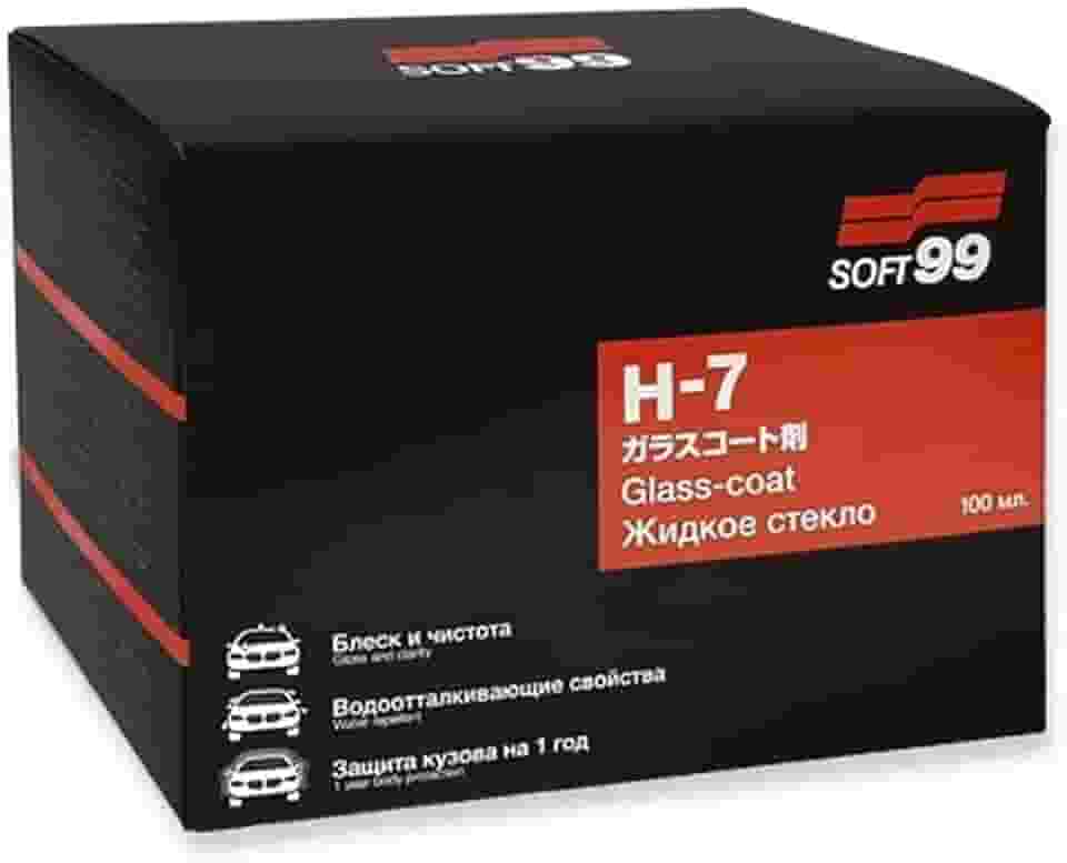 Vitrificador de Pinturas H7 Coating Glass Coat 100ml Soft99